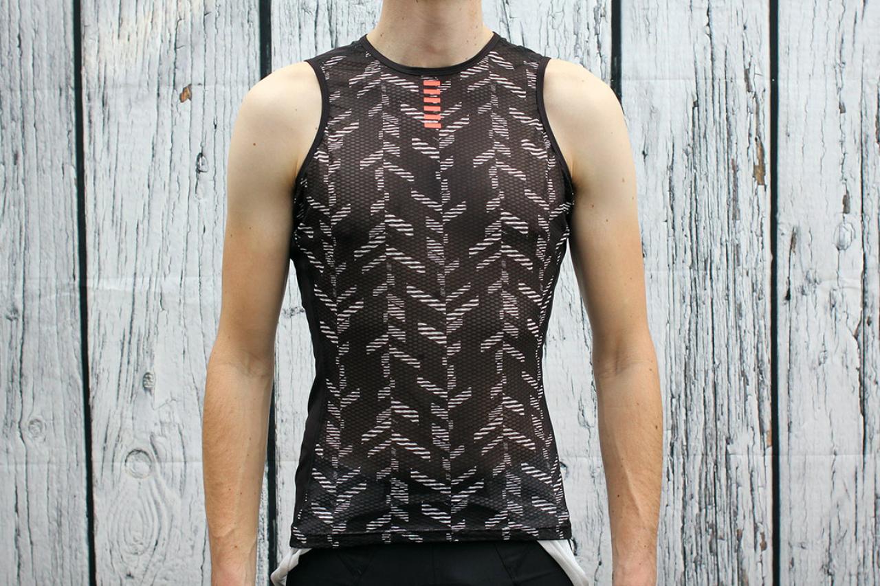 Review: Rapha Pro Team Base Layer Sleeveless - Data Print | road.cc